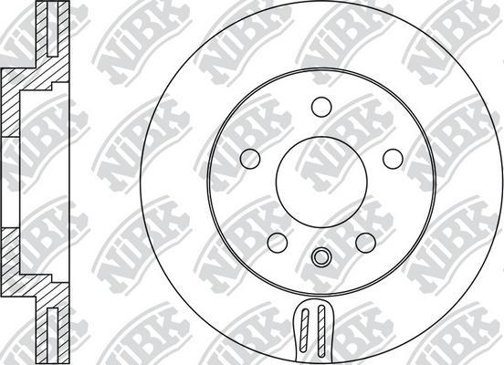 NiBK RN1511 - Bremžu diski ps1.lv