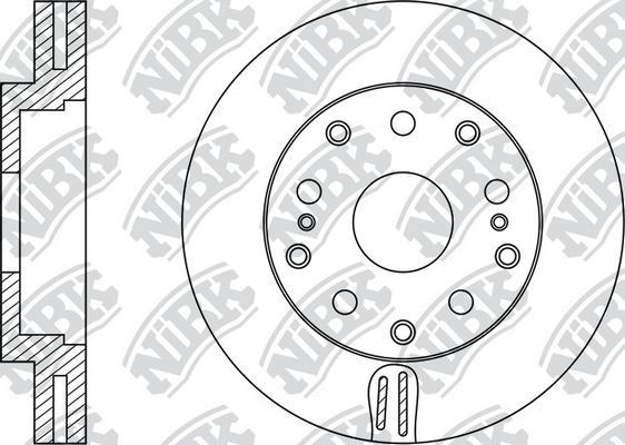 NiBK RN1531 - Bremžu diski ps1.lv