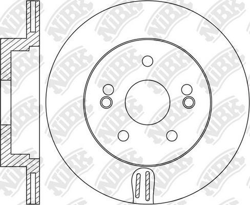 Japanparts DP-H08 - Bremžu diski ps1.lv