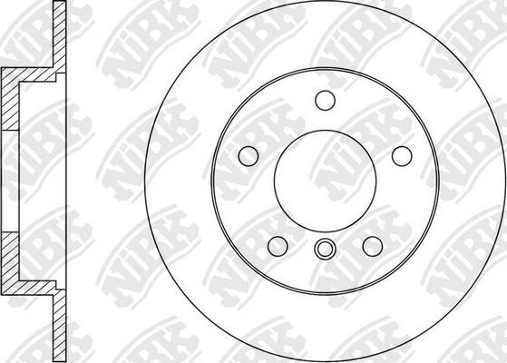 NiBK RN1602 - Bremžu diski ps1.lv