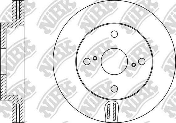 NiBK RN1198 - Bremžu diski ps1.lv
