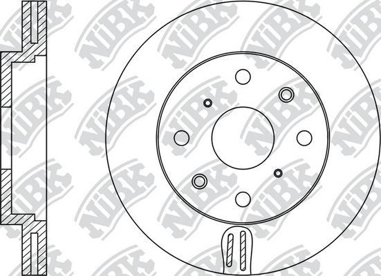 NiBK RN1137 - Bremžu diski ps1.lv