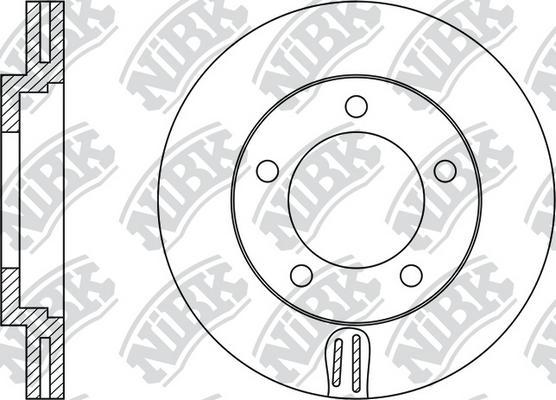 NiBK RN1121 - Bremžu diski ps1.lv