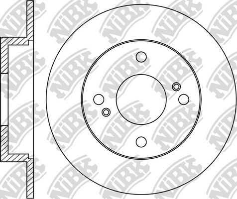 NiBK RN1817 - Bremžu diski ps1.lv