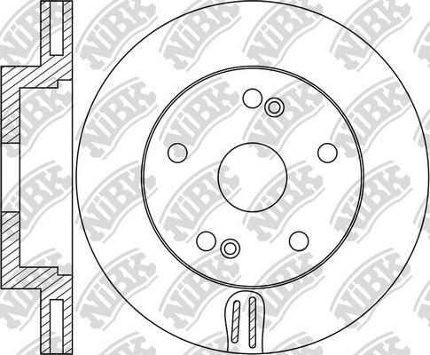 NiBK RN1886 - Bremžu diski ps1.lv