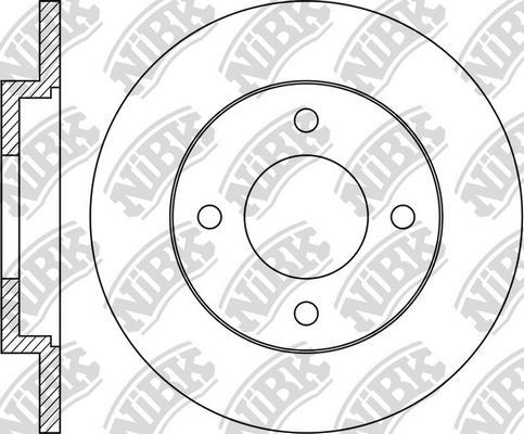 NiBK RN1821 - Bremžu diski ps1.lv