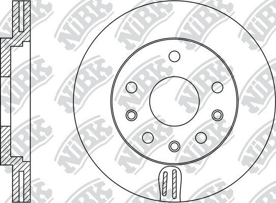 NiBK RN1390 - Bremžu diski ps1.lv