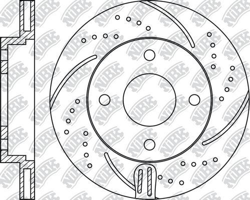 Blue Print ADH243119 - Bremžu diski ps1.lv