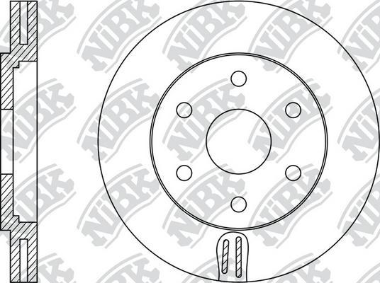 NiBK RN1317 - Bremžu diski ps1.lv