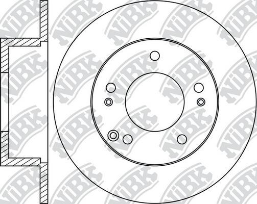 NiBK RN1386 - Bremžu diski ps1.lv