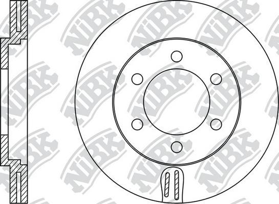 NiBK RN1329 - Bremžu diski ps1.lv