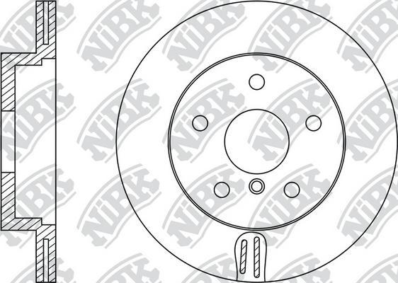NiBK RN1246 - Bremžu diski ps1.lv