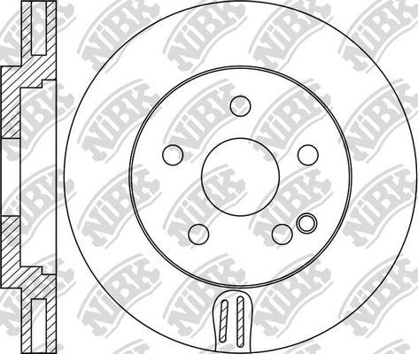 NiBK RN1790 - Bremžu diski ps1.lv