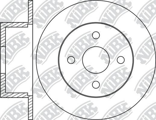 NiBK RN1747 - Bremžu diski ps1.lv