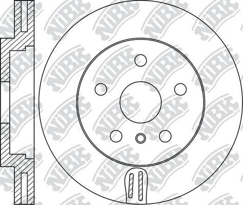 NiBK RN1706 - Bremžu diski ps1.lv