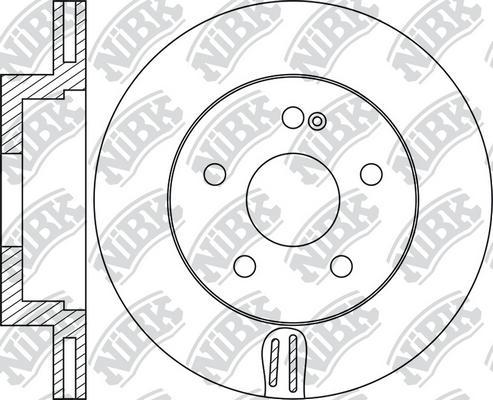 NiBK RN1710 - Bremžu diski ps1.lv