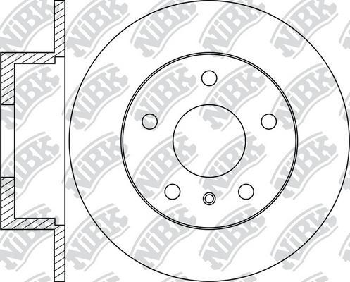 NiBK RN1723 - Bremžu diski ps1.lv