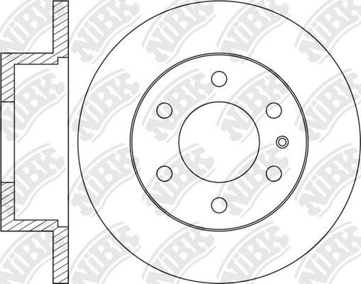 NiBK RN2083 - Bremžu diski ps1.lv