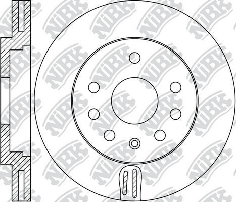 NiBK RN2027 - Bremžu diski ps1.lv