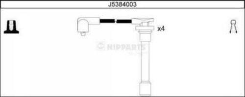 Nipparts J5384003 - Augstsprieguma vadu komplekts ps1.lv