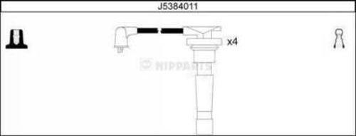 Nipparts J5384011 - Augstsprieguma vadu komplekts ps1.lv