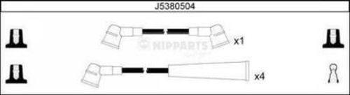 Nipparts J5380504 - Augstsprieguma vadu komplekts ps1.lv