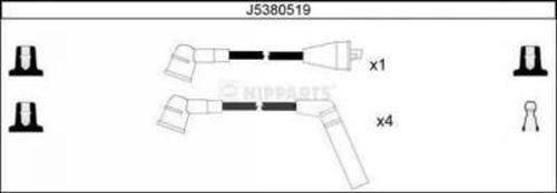 Nipparts J5380519 - Augstsprieguma vadu komplekts ps1.lv