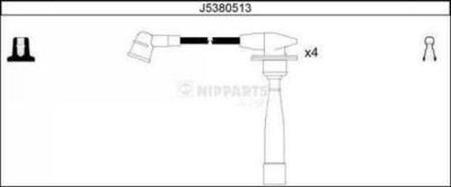 Nipparts J5380513 - Augstsprieguma vadu komplekts ps1.lv