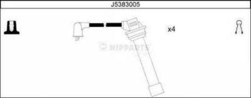 Nipparts J5383005 - Augstsprieguma vadu komplekts ps1.lv