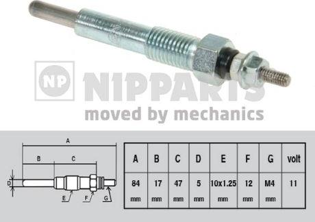 Nipparts J5719003 - Kvēlsvece ps1.lv