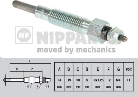 Nipparts J5711012 - Kvēlsvece ps1.lv