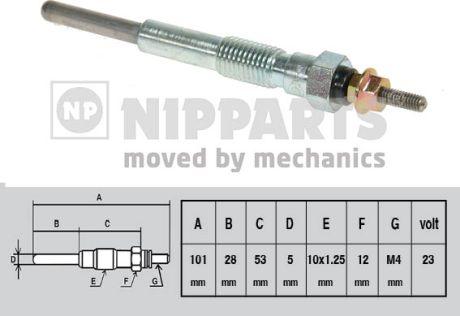 Nipparts J5712003 - Kvēlsvece ps1.lv