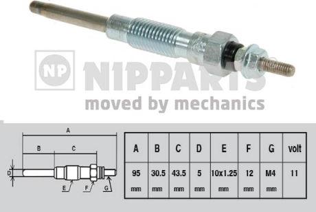 Nipparts J5712018 - Kvēlsvece ps1.lv