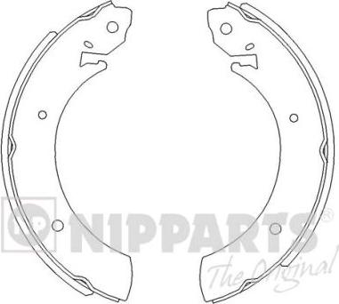 Nipparts J3500502 - Bremžu loku komplekts ps1.lv