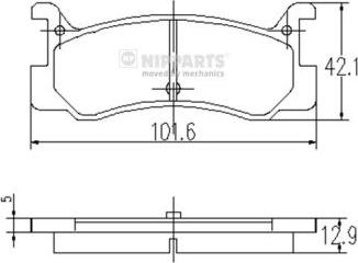 Valeo 606486 - Bremžu uzliku kompl., Disku bremzes ps1.lv