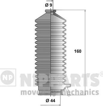 Nipparts J2842007 - Putekļusargu komplekts, Stūres iekārta ps1.lv