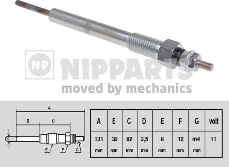 Nipparts N5710505 - Kvēlsvece ps1.lv