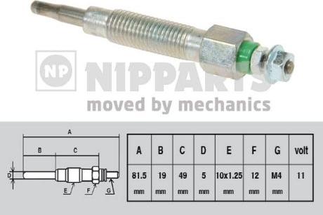 Nipparts N5711032 - Kvēlsvece ps1.lv