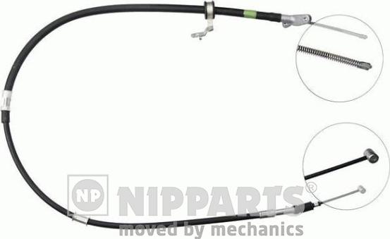 Nipparts N3922061 - Trose, Stāvbremžu sistēma ps1.lv