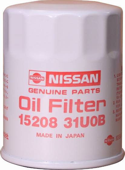 NISSAN 15208-31U0B - Eļļas filtrs ps1.lv