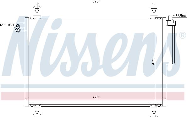 Nissens 94913 - Kondensators, Gaisa kond. sistēma ps1.lv