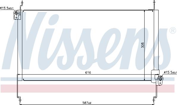 Nissens 94531 - Kondensators, Gaisa kond. sistēma ps1.lv