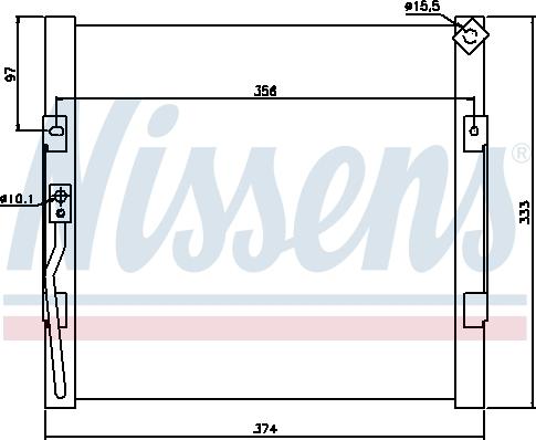 Nissens 94289 - Kondensators, Gaisa kond. sistēma ps1.lv