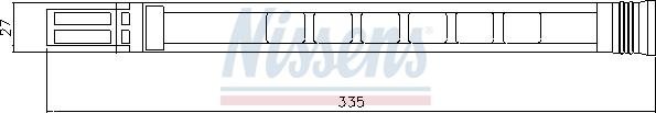 Nissens 95387 - Sausinātājs, Kondicionieris ps1.lv