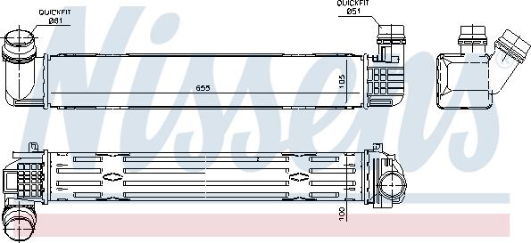 Nissens 96543 - Starpdzesētājs ps1.lv