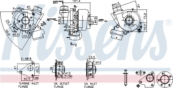 Nissens 93448 - Kompresors, Turbopūte ps1.lv