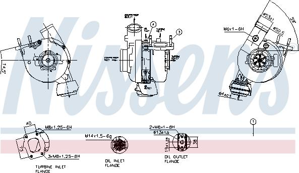 Nissens 93483 - Kompresors, Turbopūte ps1.lv