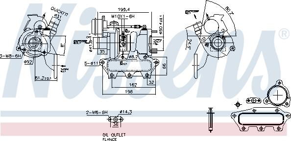 Nissens 93423 - Kompresors, Turbopūte ps1.lv