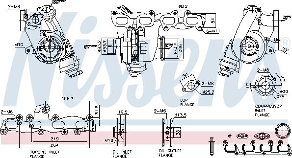 Nissens 93515 - Kompresors, Turbopūte ps1.lv