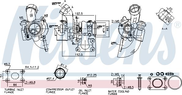 Nissens 93587 - Kompresors, Turbopūte ps1.lv